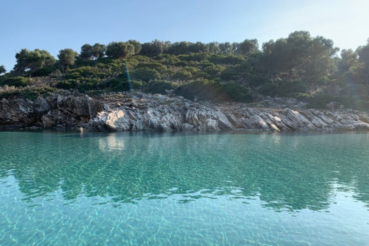 Swimming Pool bay, Kastos, central Ionian