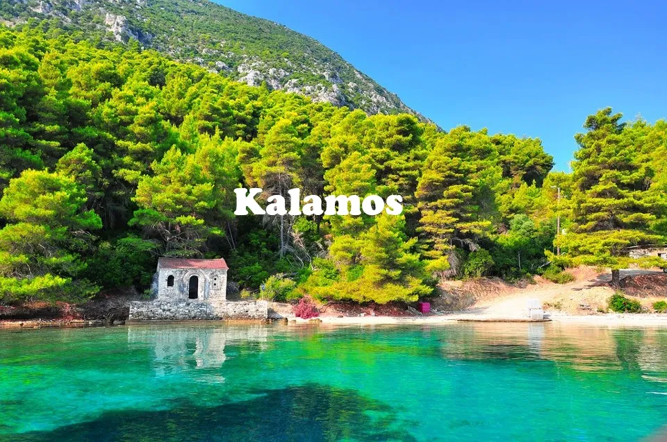 Saint Donatos Chapel, Kalamos Island, Central Ionian Islands.