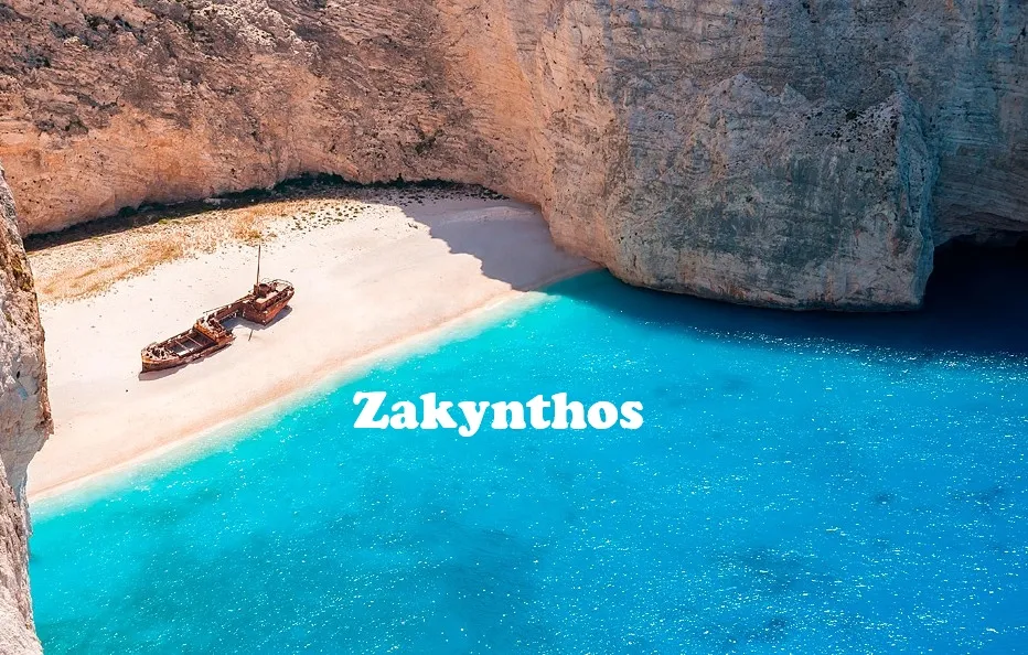 Shipwreck bay, Zakynthos, Ionian Islands.