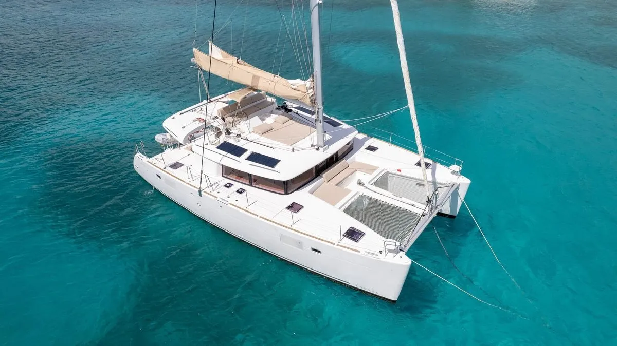 Private catamaran charter in the Ionian Islands from Lefkada