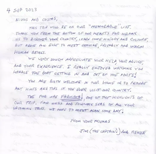 Catamaran charter review