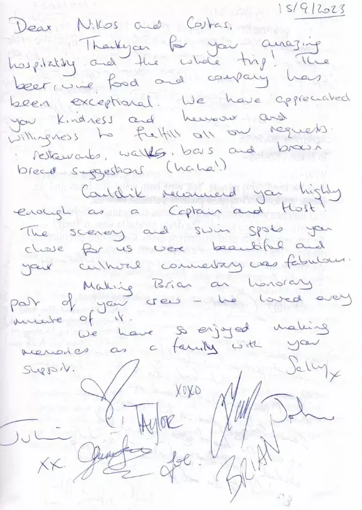 Catamaran charter review