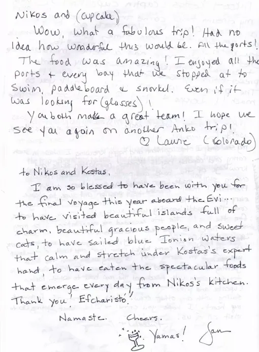 Catamaran charter review