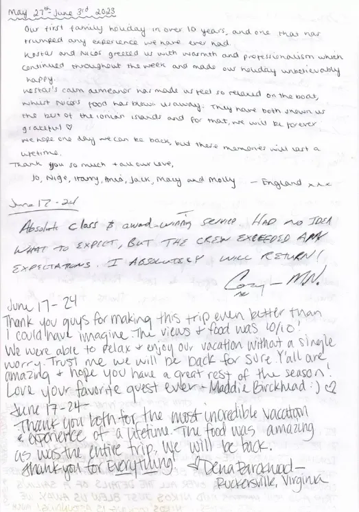 Catamaran charter review