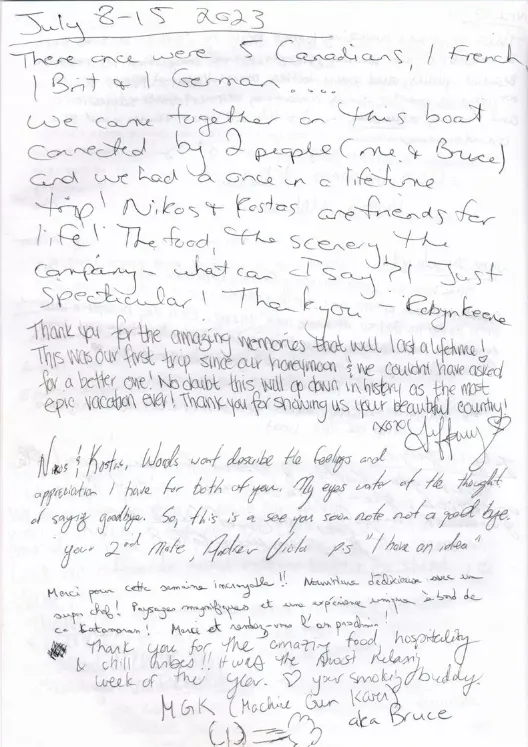 Catamaran charter review