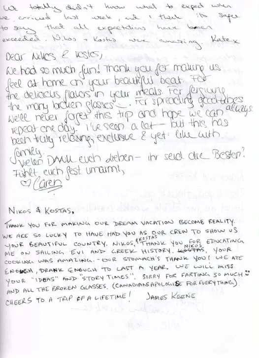 Catamaran charter review