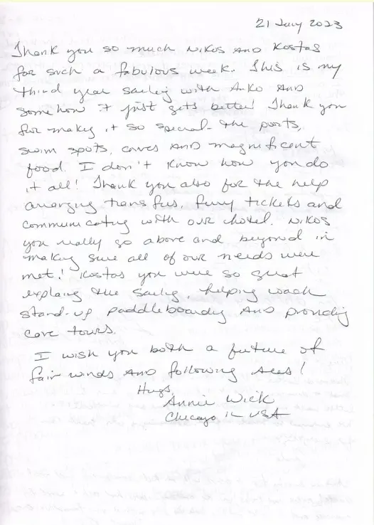 Catamaran charter review